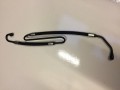 BMW E46 M3 High Pressure Power Steering Hose 2000-2006 with black paint finish